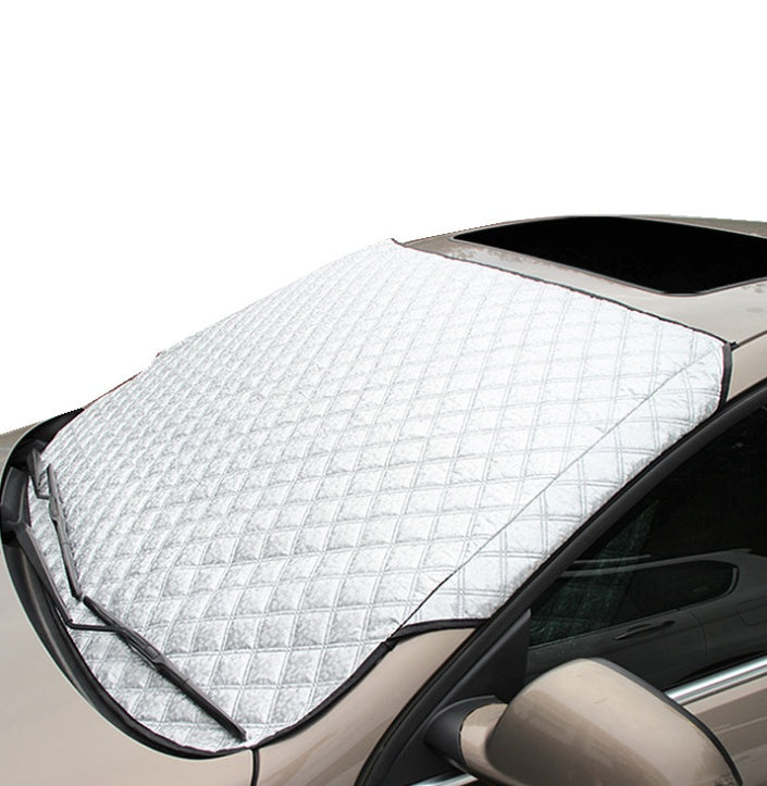 Front Windshield Snow Block Made of Aluminized Film