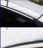 Front Windshield Snow Block Made of Aluminized Film