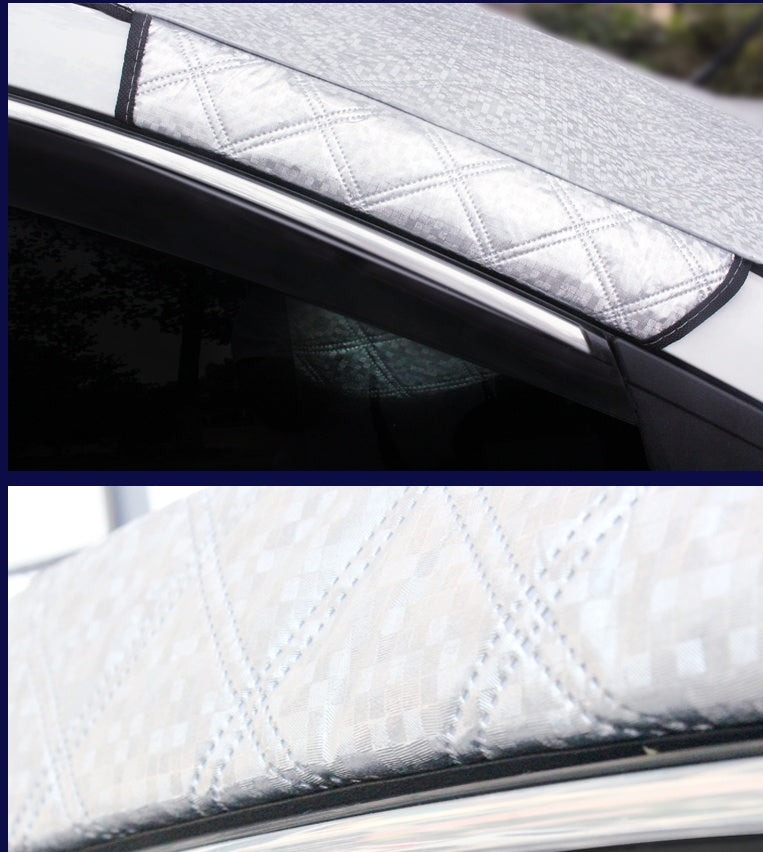 Front Windshield Snow Block Made of Aluminized Film