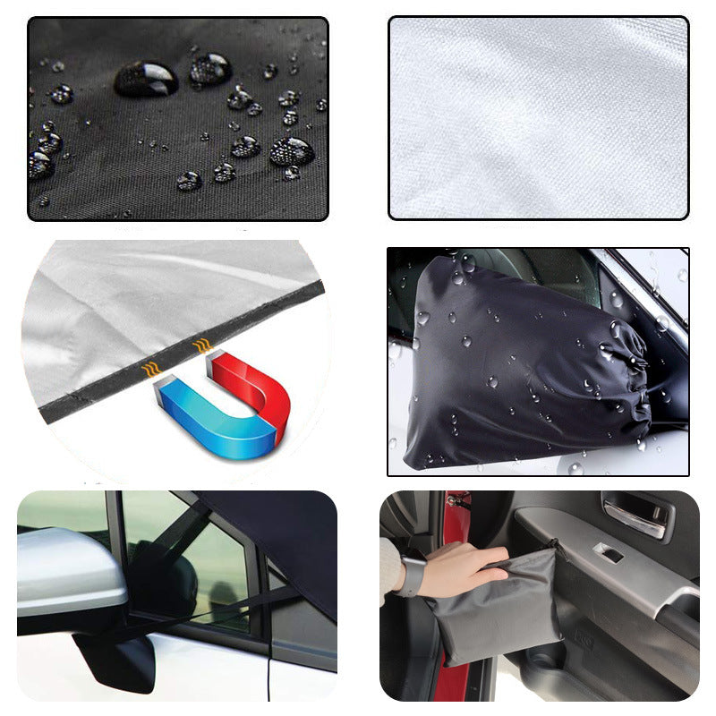 Front Windshield Snow Cover with Magnetic Strips