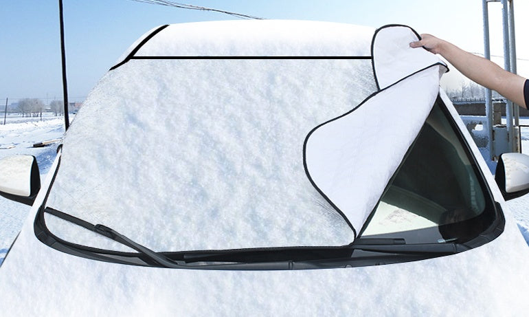 Front Windshield Snow Block Made of Aluminized Film