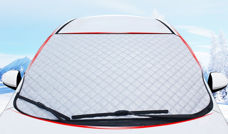 Front Windshield Snow Block Made of Aluminized Film