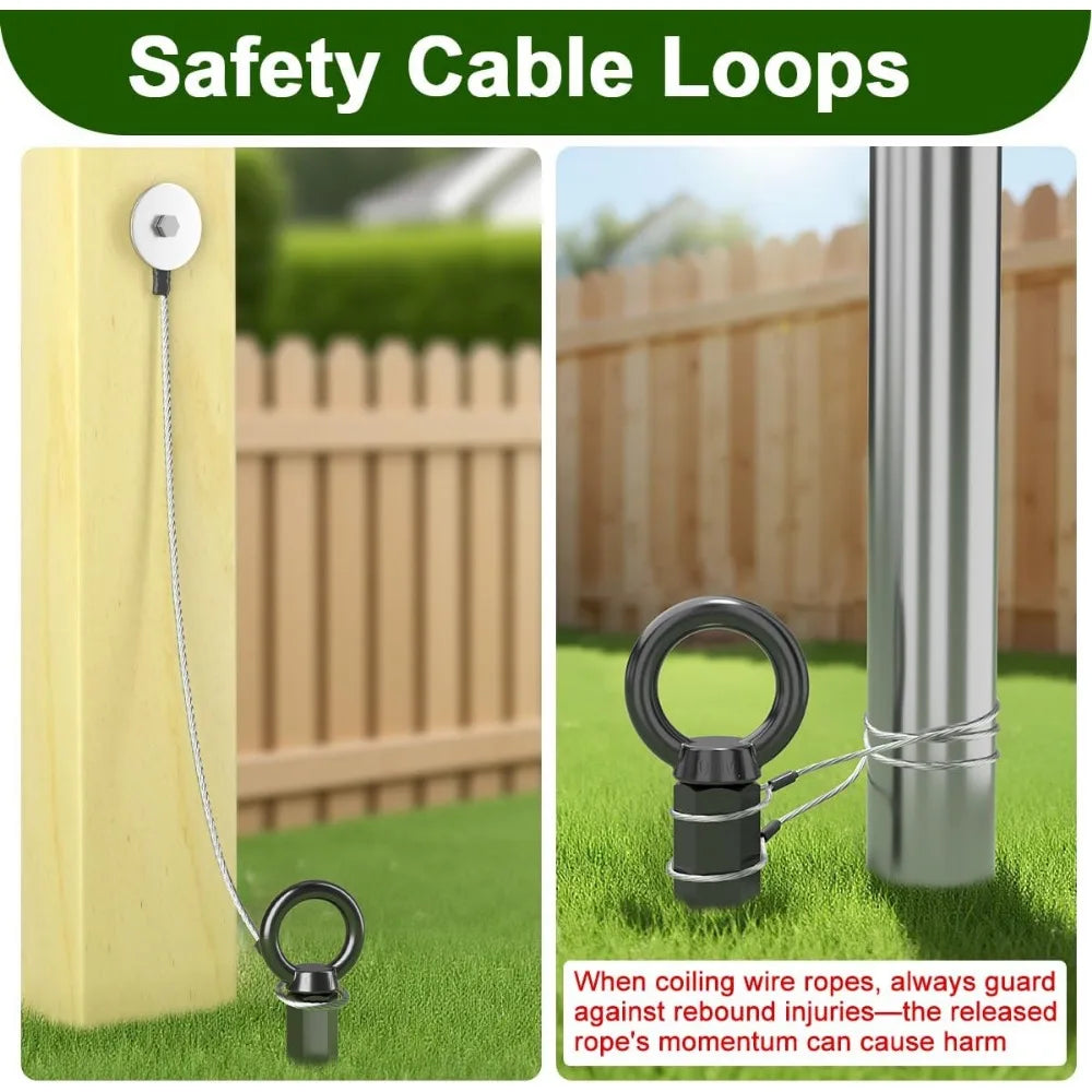 12mm Steel Ground Anchors Kit for Sheds and Canopies