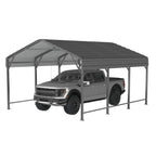 Metal Carport 10x15 FT with Enhanced Base and Durability
