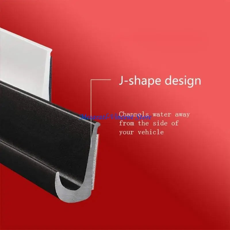 Rain Gutter Water Deflector for Caravans and Camping