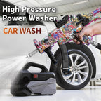 Portable High Pressure Car Washer Gun – Foam Spray Machine