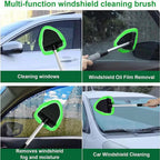Microfiber Telescopic Car Window Cleaner Brush Set