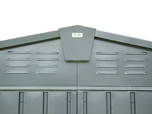 Metal Outdoor Storage Shed 11x9 FT with Lockable Doors
