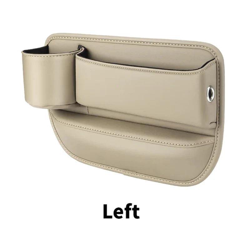 Leather Car Seat Gap Storage Box for BMW Models