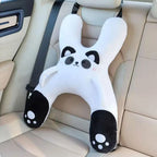 Cute Car Neck Pillow Safety Sleep Prevent Leaning Head Back Car Sleeping Neck Head Support Comfort Travel Pillow