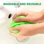 Microfiber Telescopic Car Window Cleaner Brush Set