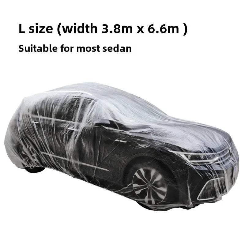 Transparent PEVA Car Cover for Indoor Vehicle Protection