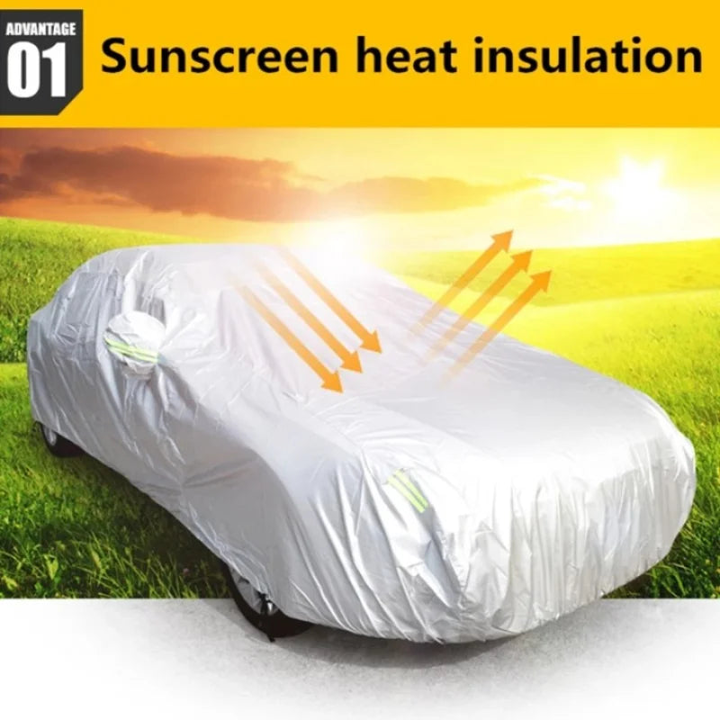 Car Cover Snow Sunshade Dustproof Protection for SUV Sedan
