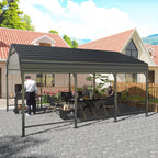 Metal Carport 10x15 FT with Enhanced Base and Durability