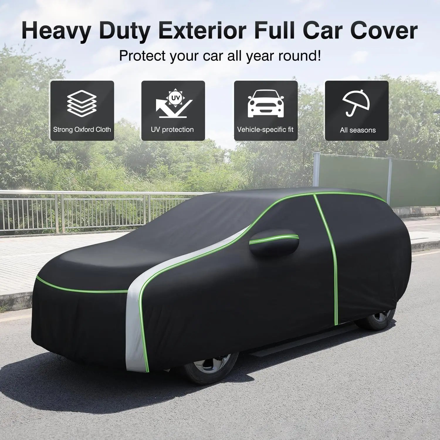 SUV Car Cover Waterproof for Toyota RAV4 1994-2026