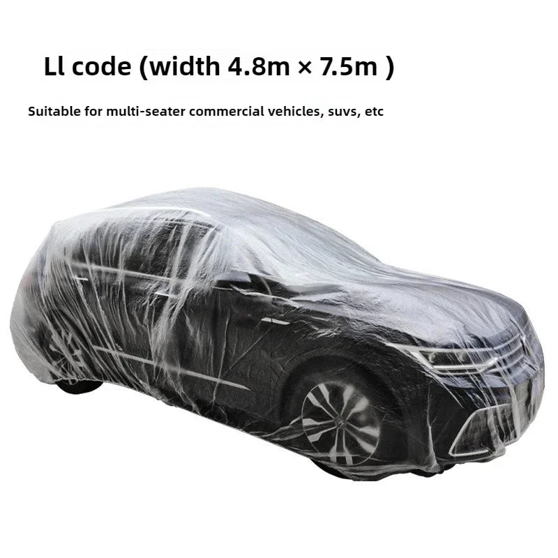 Transparent PEVA Car Cover for Indoor Vehicle Protection