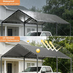 Heavy Duty 10x20 FT Carport Canopy Storage Tent All-Season