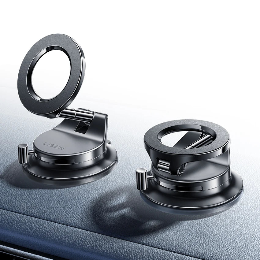 360° Adjustable Vacuum Magnetic Car Phone Holder