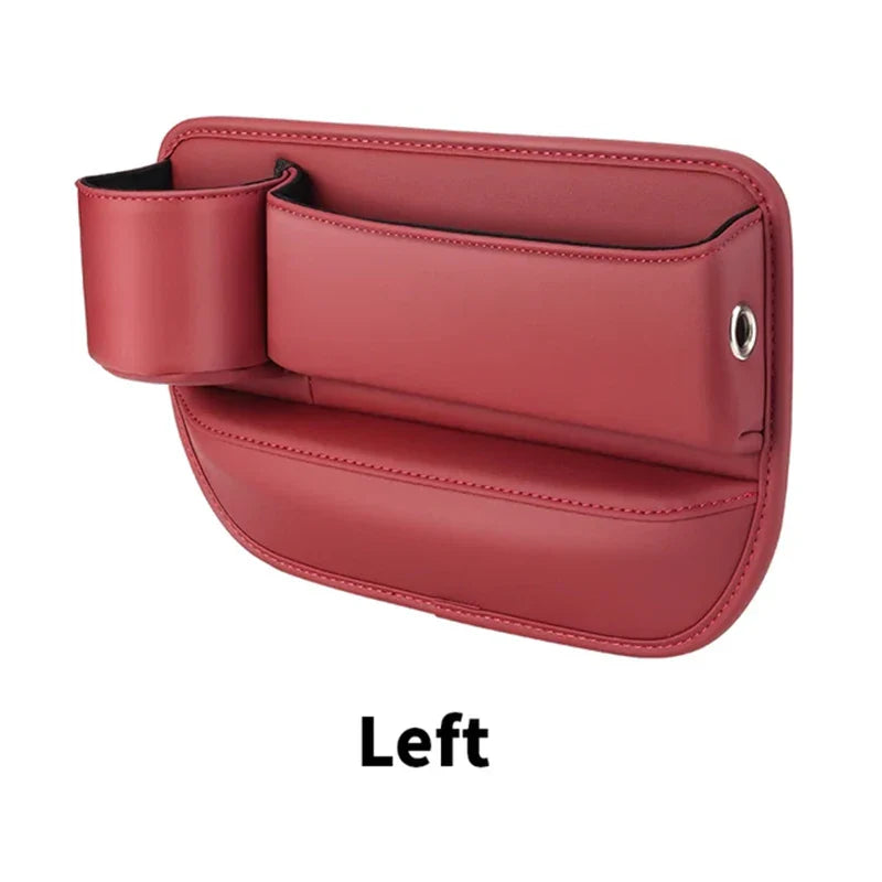 Leather Car Seat Gap Storage Box for BMW Models