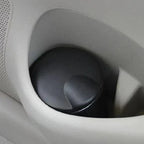 Black Plastic Car LED Ashtray 7x7x10cm
