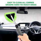 Microfiber Telescopic Car Window Cleaner Brush Set