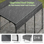 Metal Carport 10x15FT with Galvanised Steel Roof