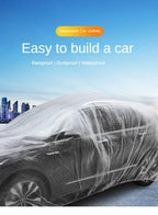 Transparent PEVA Car Cover for Indoor Vehicle Protection