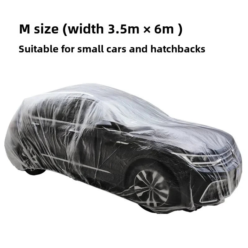 Transparent PEVA Car Cover for Indoor Vehicle Protection
