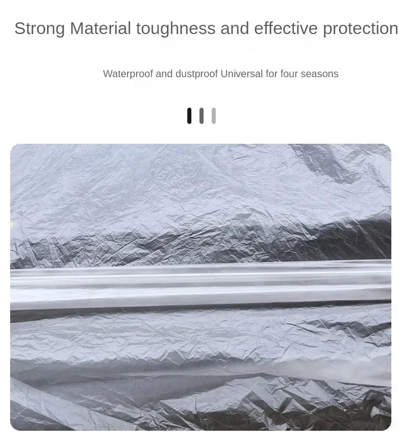 Transparent PEVA Car Cover for Indoor Vehicle Protection