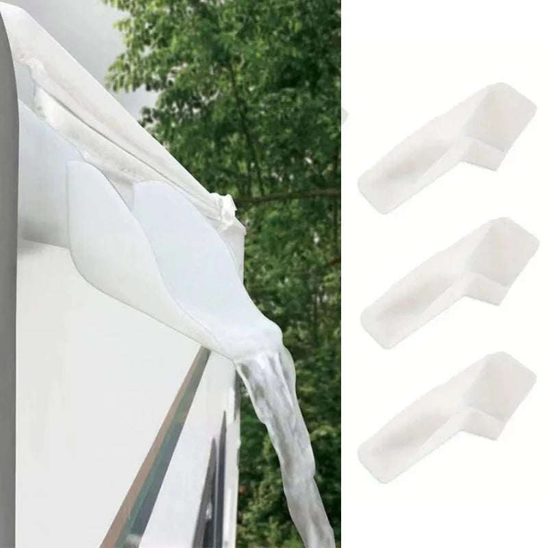 RV Gutter Extenders for Rainwater Control Hardware