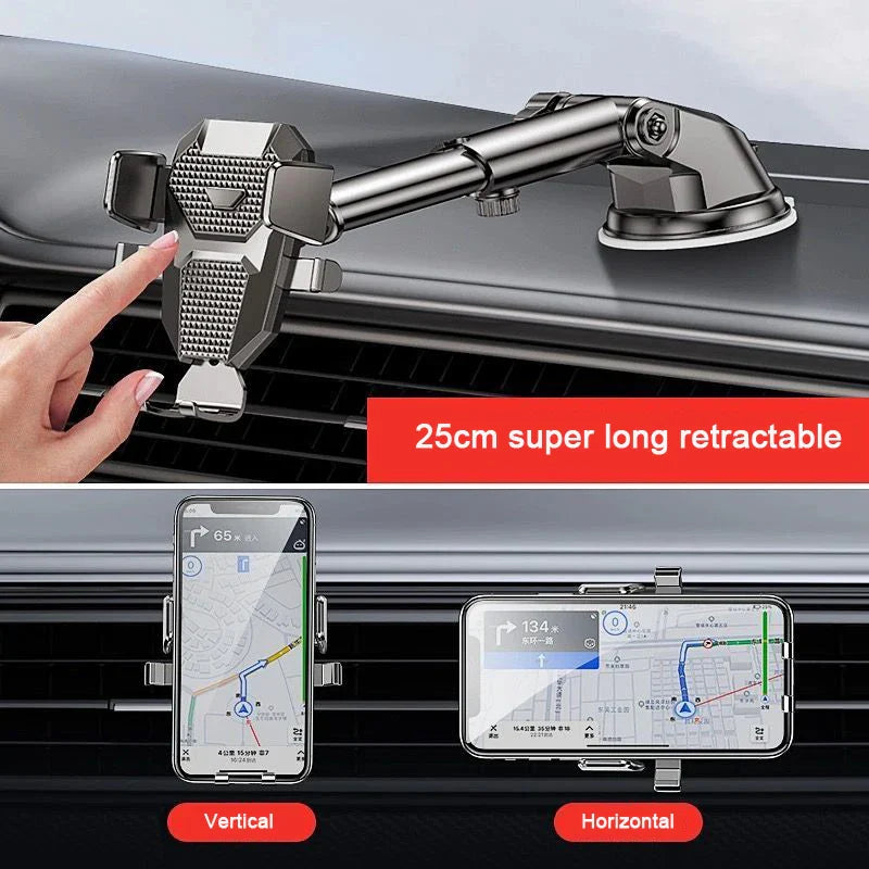 Universal 360° Car Phone Holder for 4-7 Inch Smartphones