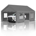 Heavy Duty 13x20 Carport Canopy with Ventilated Sidewalls