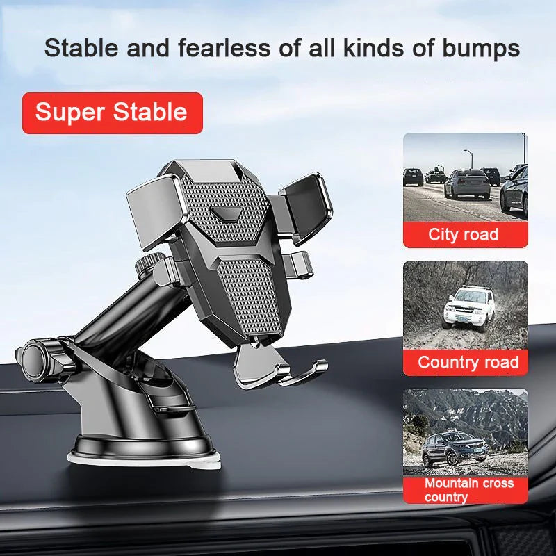 Universal 360° Car Phone Holder for 4-7 Inch Smartphones