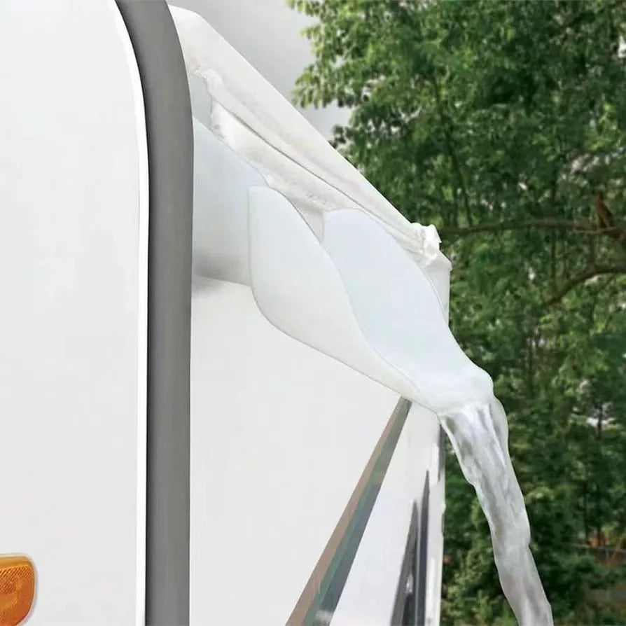 RV Gutter Extenders for Rainwater Control Hardware