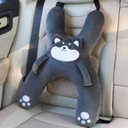 Cute Car Neck Pillow Safety Sleep Prevent Leaning Head Back Car Sleeping Neck Head Support Comfort Travel Pillow