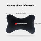Car Neck Headrest Neck Pillows Support Cushion Auto Interior Accessories Comfortable Relax Suitable for Various Car Models