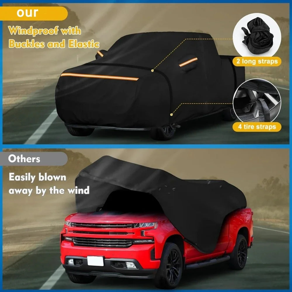 Waterproof Car Cover for Chevrolet Silverado 1500 Crew Cab
