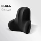 Car Neck Cushion Memory Foam Protective Lumbar Back Support Breathable Universal Car Headrest Pillow Car Supplies