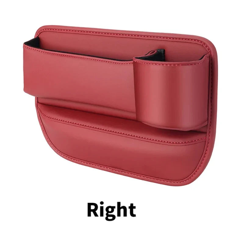 Leather Car Seat Gap Storage Box for BMW Models