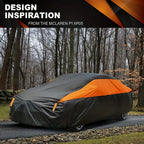 190T Waterproof Car Cover for Universal SUV and Sedan
