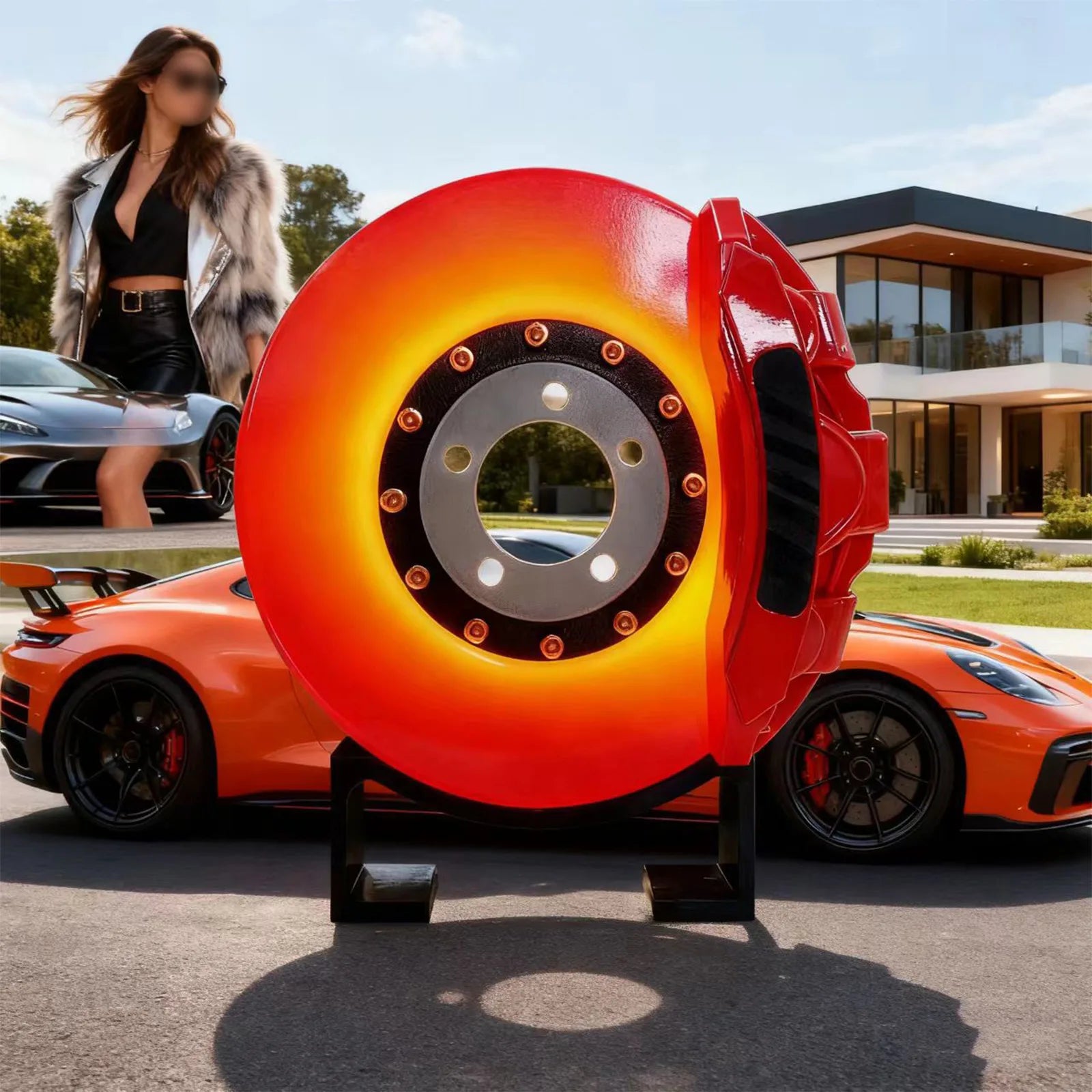 Motorsport DIY Brake Disc Lamp