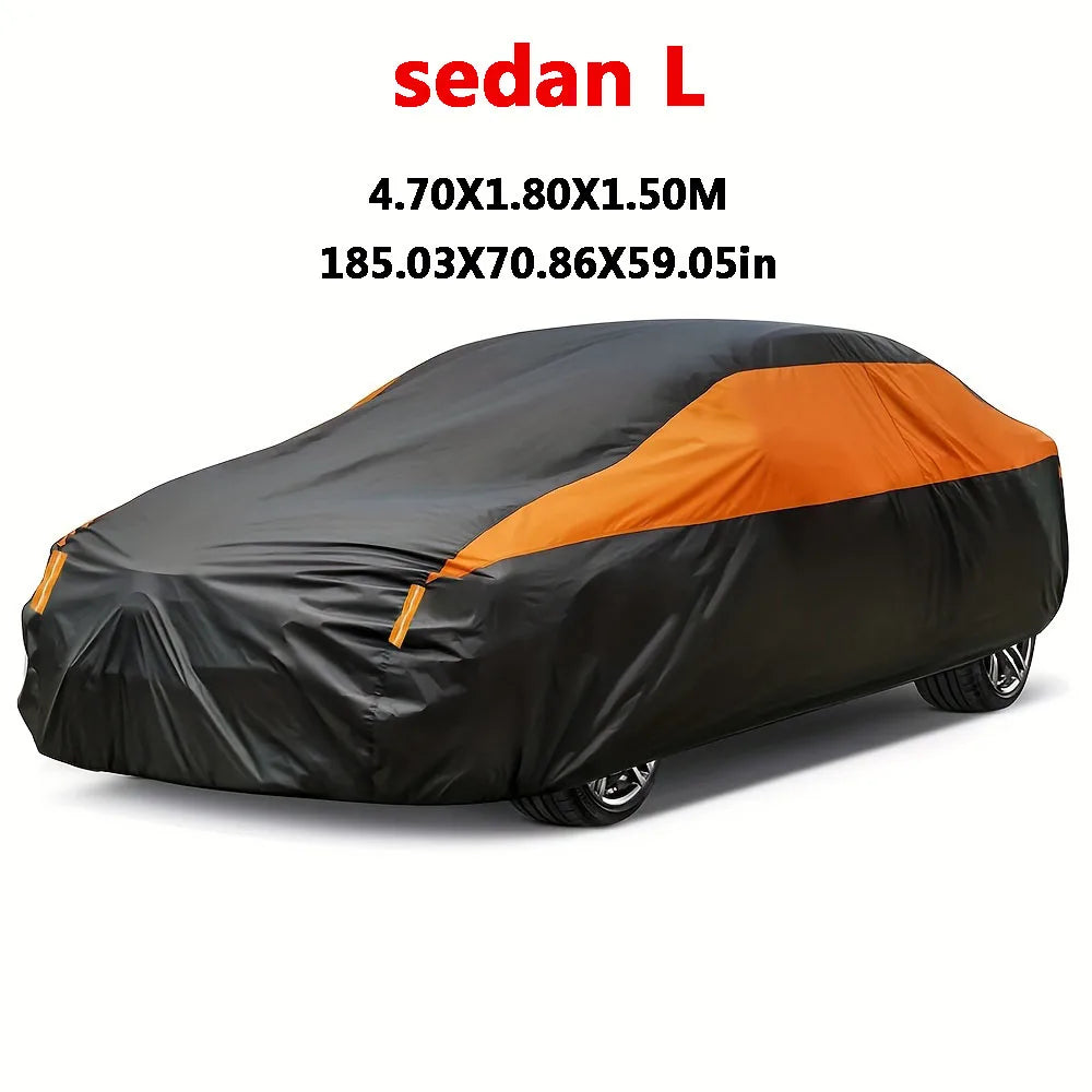 190T Waterproof Car Cover for Universal SUV and Sedan