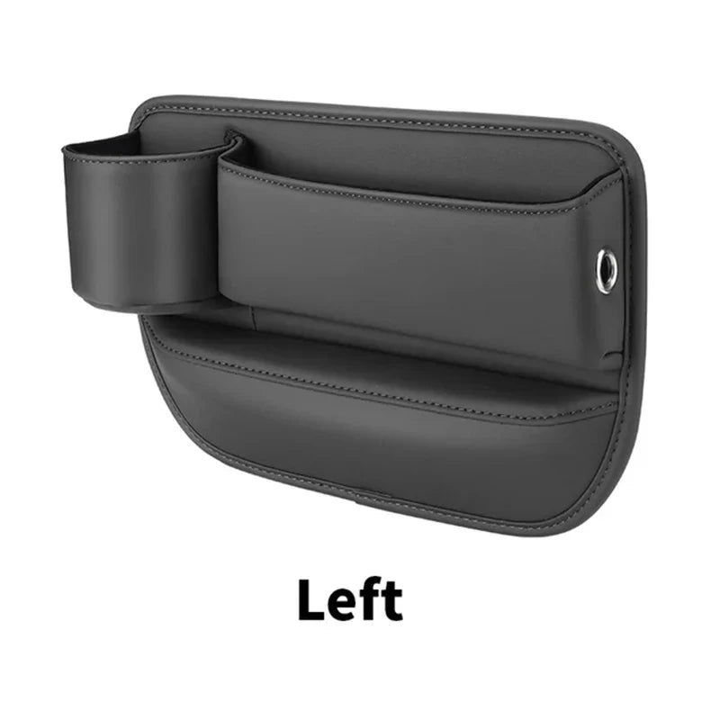 Leather Car Seat Gap Storage Box for BMW Models