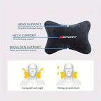 Car Neck Headrest Neck Pillows Support Cushion Auto Interior Accessories Comfortable Relax Suitable for Various Car Models