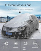 Transparent PEVA Car Cover for Indoor Vehicle Protection