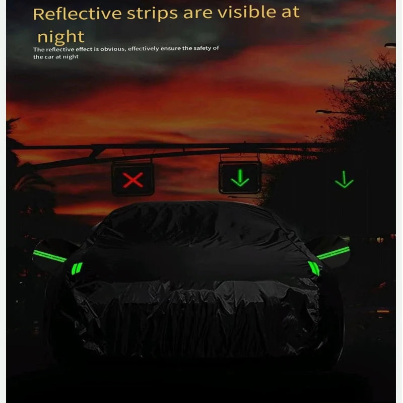 Hyundai Reina Waterproof Outdoor Car Cover Black