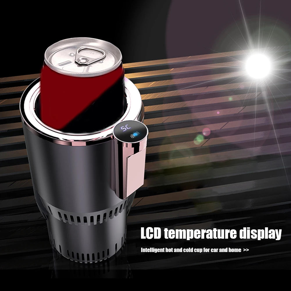 2-in-1 Car Cup Cooler & Warmer – Smart Mini Drink Holder