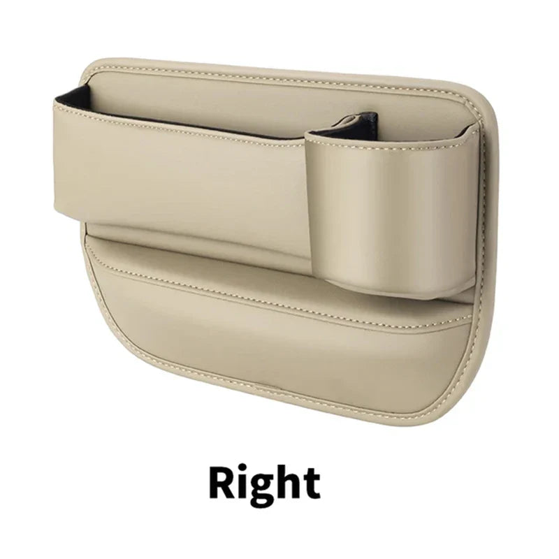 Leather Car Seat Gap Storage Box for BMW Models