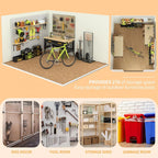 Metal Storage Shed 10x12 Waterproof Customizable Backyard