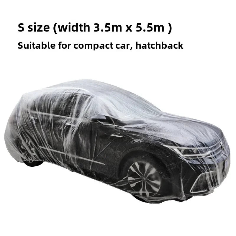Transparent PEVA Car Cover for Indoor Vehicle Protection
